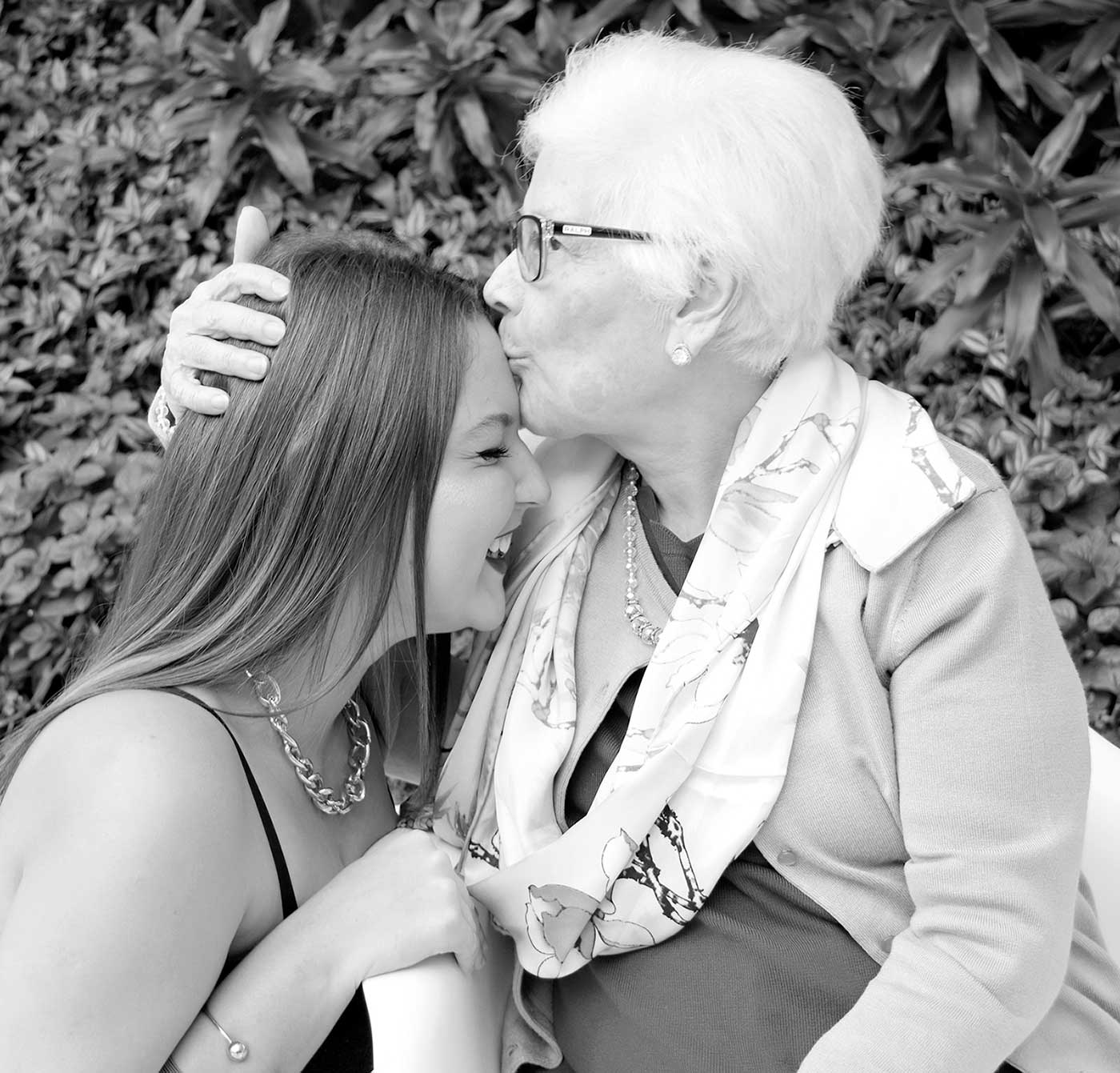 grandmother and granddaughter-familylove-carer